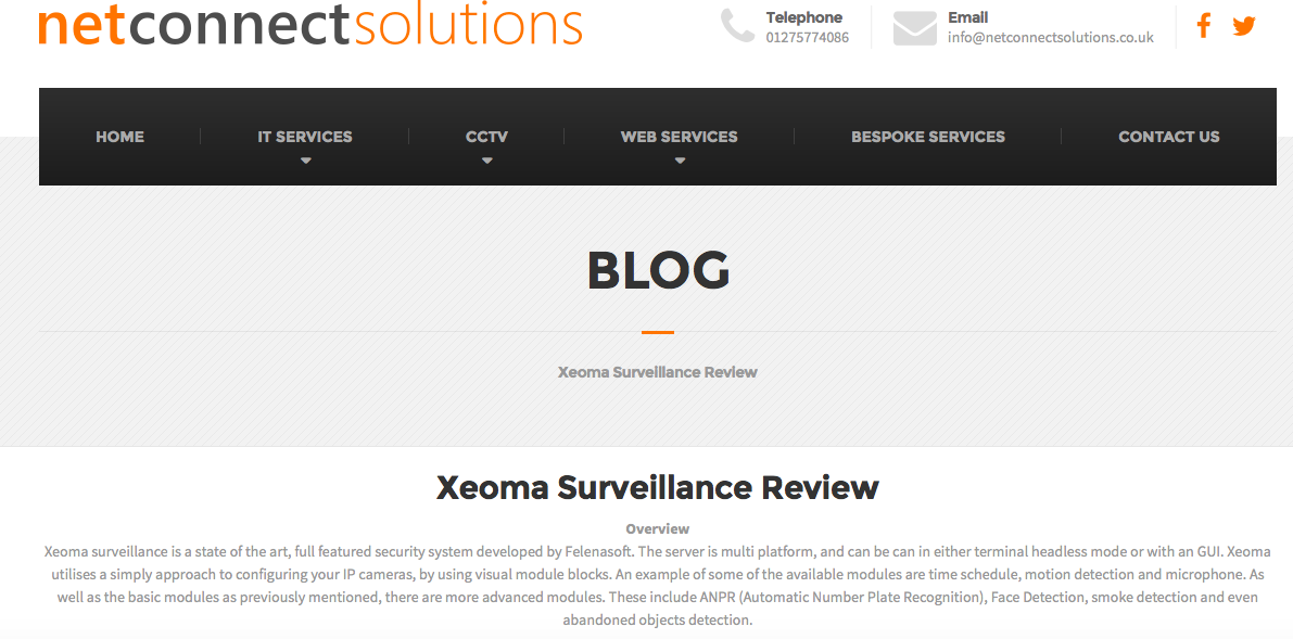Xeoma Surveillance Review