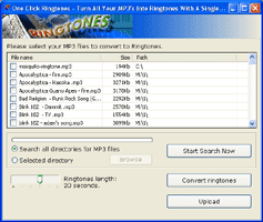 Ringtones project. Ringtones Convertor Demo