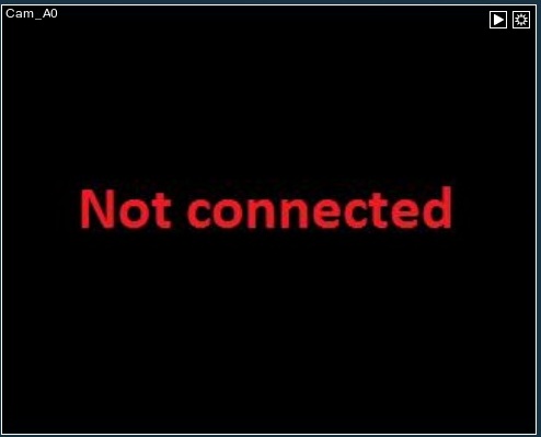 «Not connected» - сообщение в Xeoma при работе с USB камерами