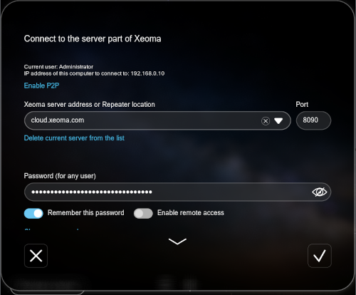 Cloud CCTV with Xeoma video cloud surveillance software