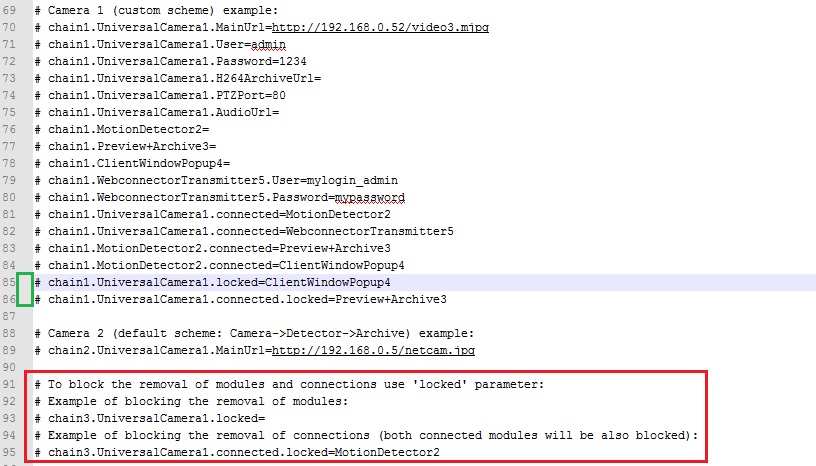 Lock modules and connections from deleting