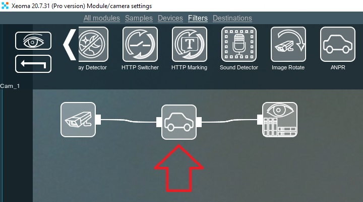 xeoma license plate recognition sensitivity