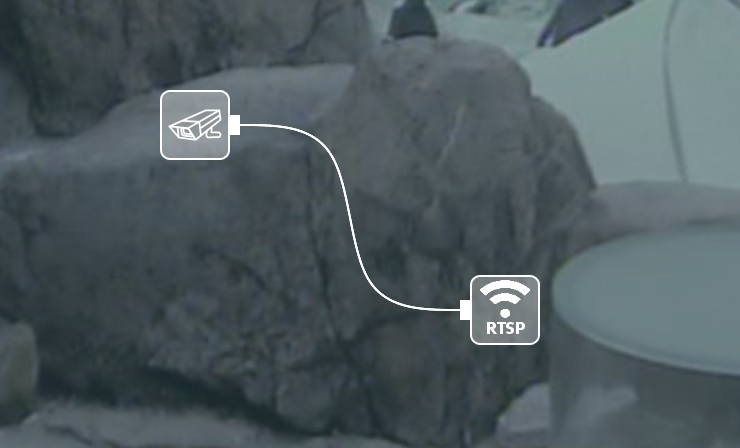 Simple chain with RTSP Broadcasting