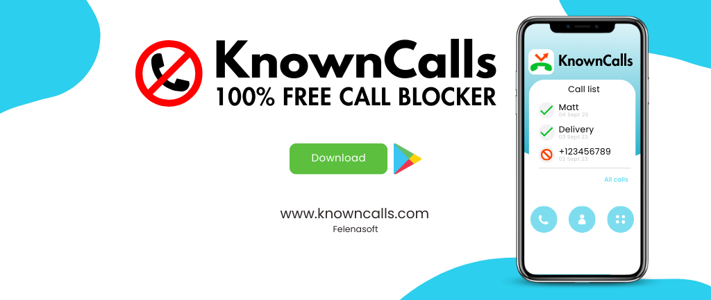 Icono de la aplicación gratuita KnownCalls Call Blocker