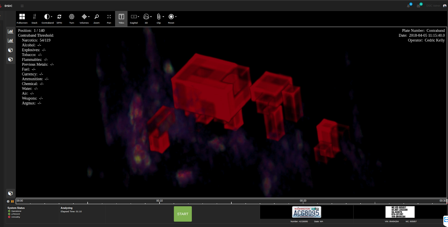 Software development outsourcing:  X-ray cargo scanning