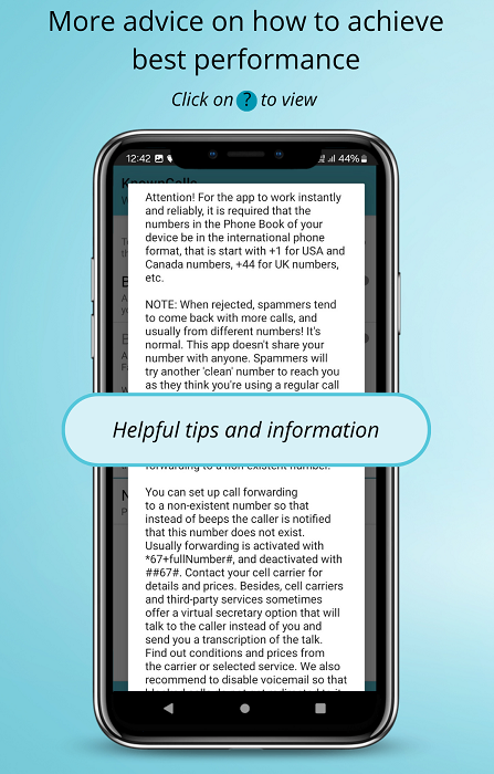 New options in the latest version of KnownCalls: performance acceleration advice