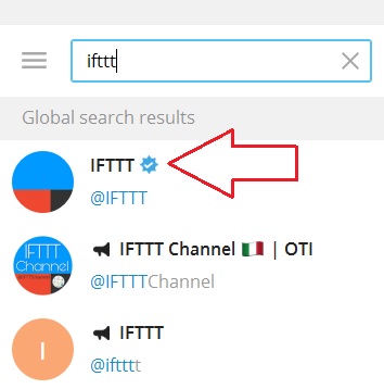 Telegram instant messenger like many other IM apps supports IFTTT that can be used to send alerts to it