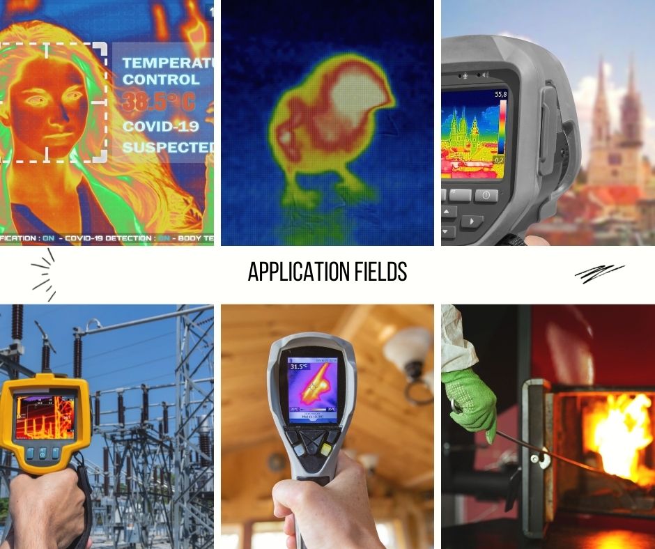 Application fields for Thermal Camera Data module