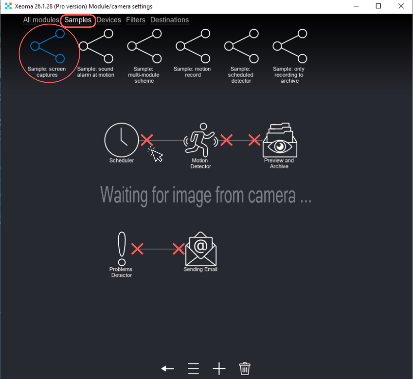 You can add a ready-made minimalist example
