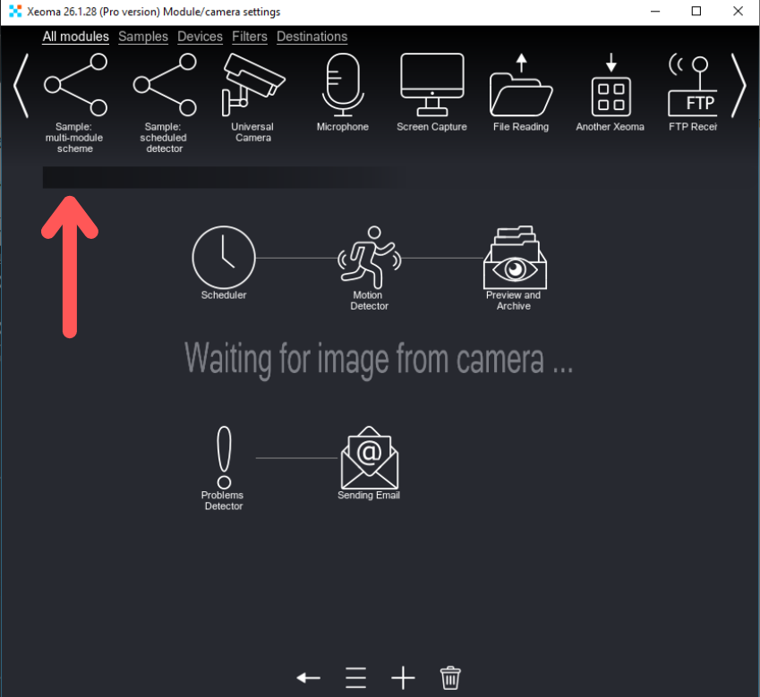 Search for the Screen Capture module using search