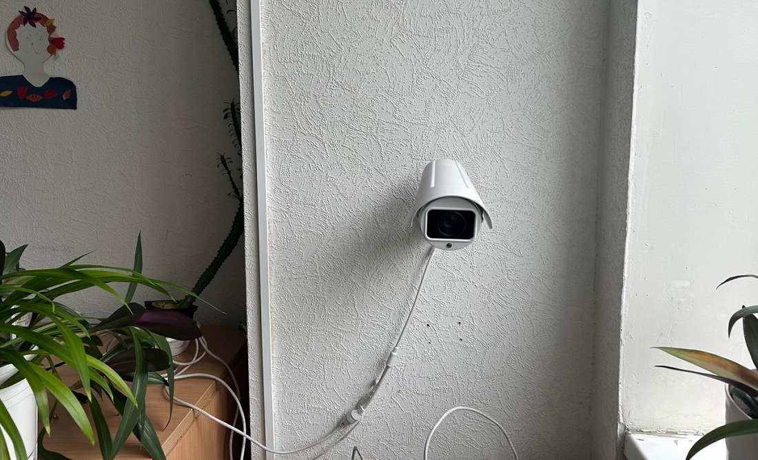 Built-in TV camera in Xeoma