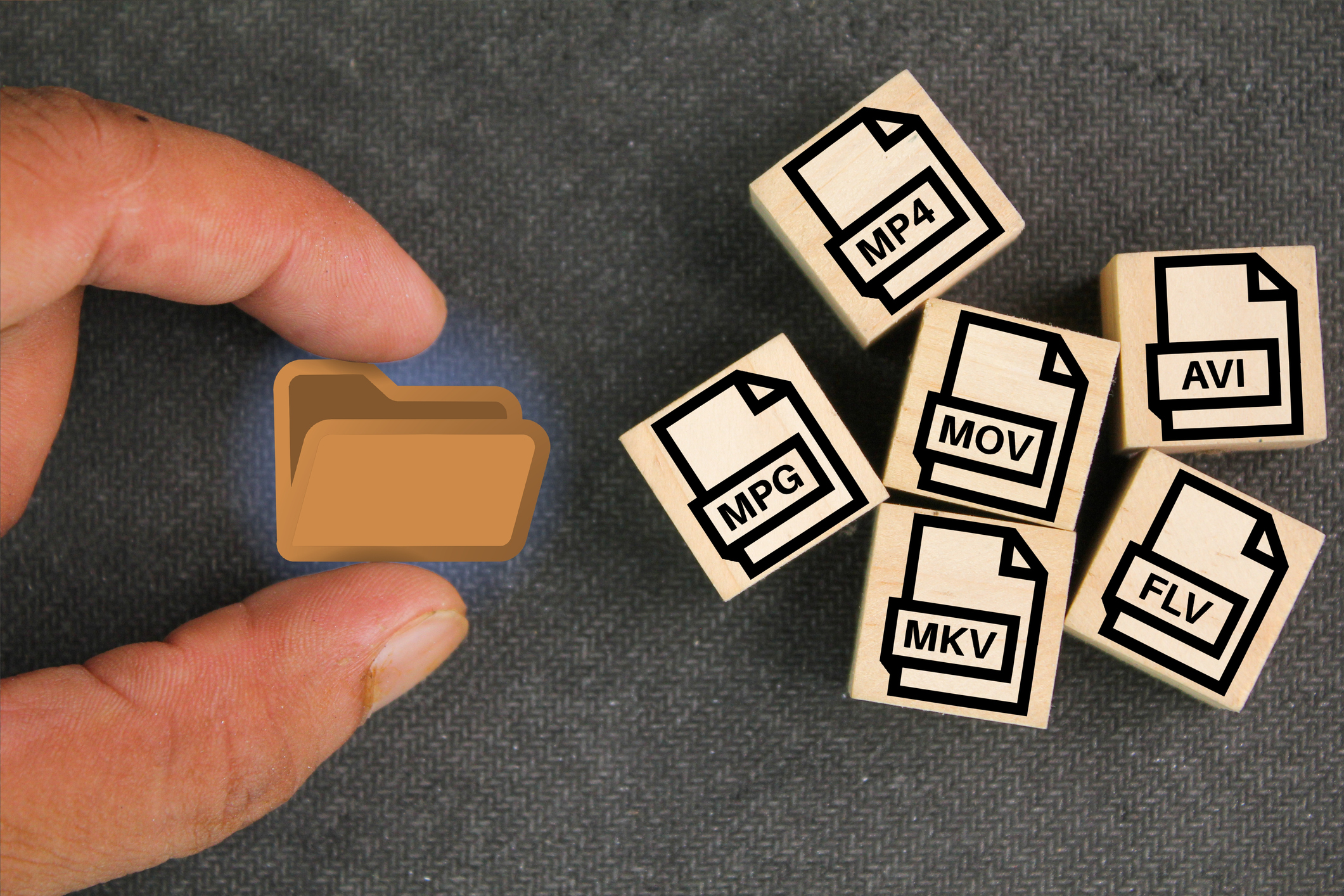 Any video clip as a surveillance camera