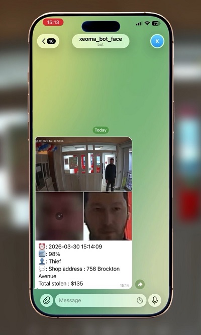 AI-powered face recognition in Xeoma