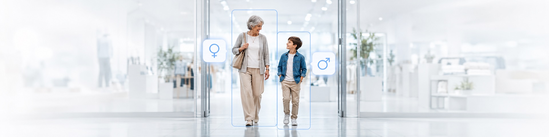 Gender recognition in Xeoma