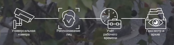 Модуль Учёт рабочего времени в Xeoma