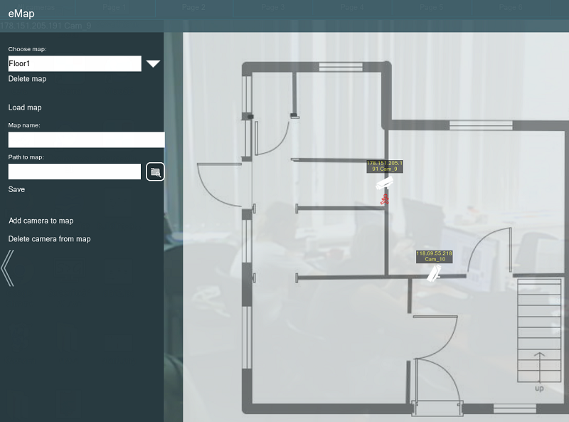 Video surveillance in the court house and governmental buildings