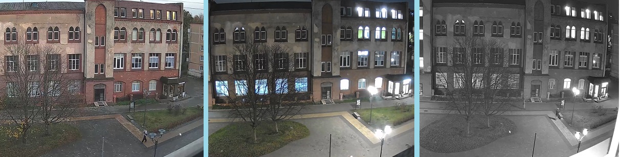 Изменение освещения