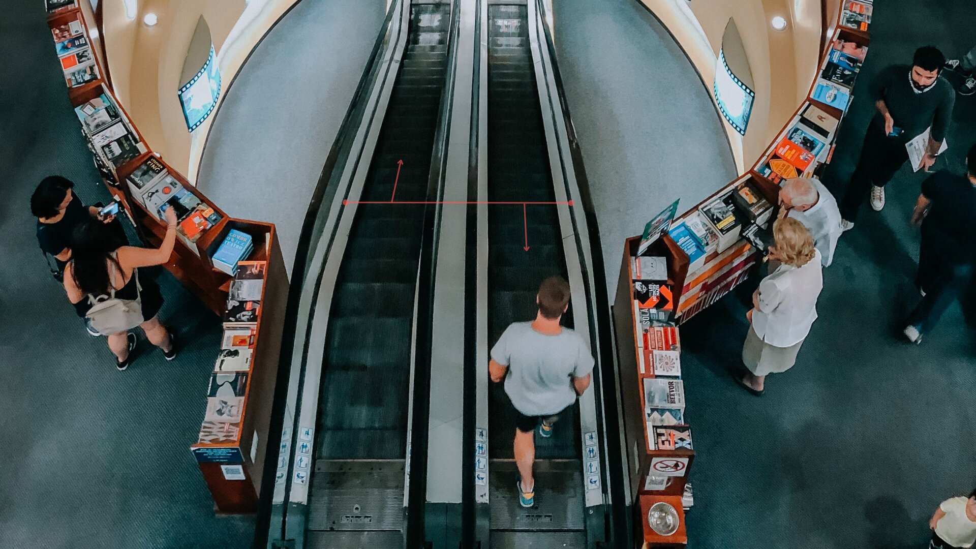 Подсчет посетителей в программе для видеонаблюдения Xeoma