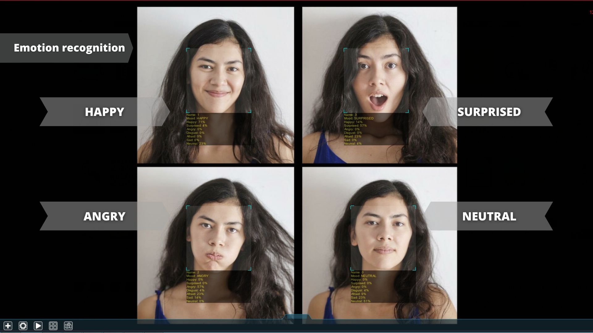 AI-based Emotion recognition in Xeoma