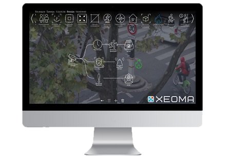 Xeoma module chain interface