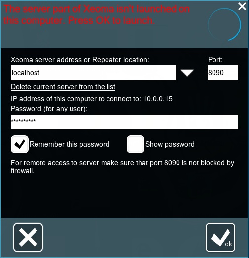 xeoma_nvr_software_warning_server_not_working