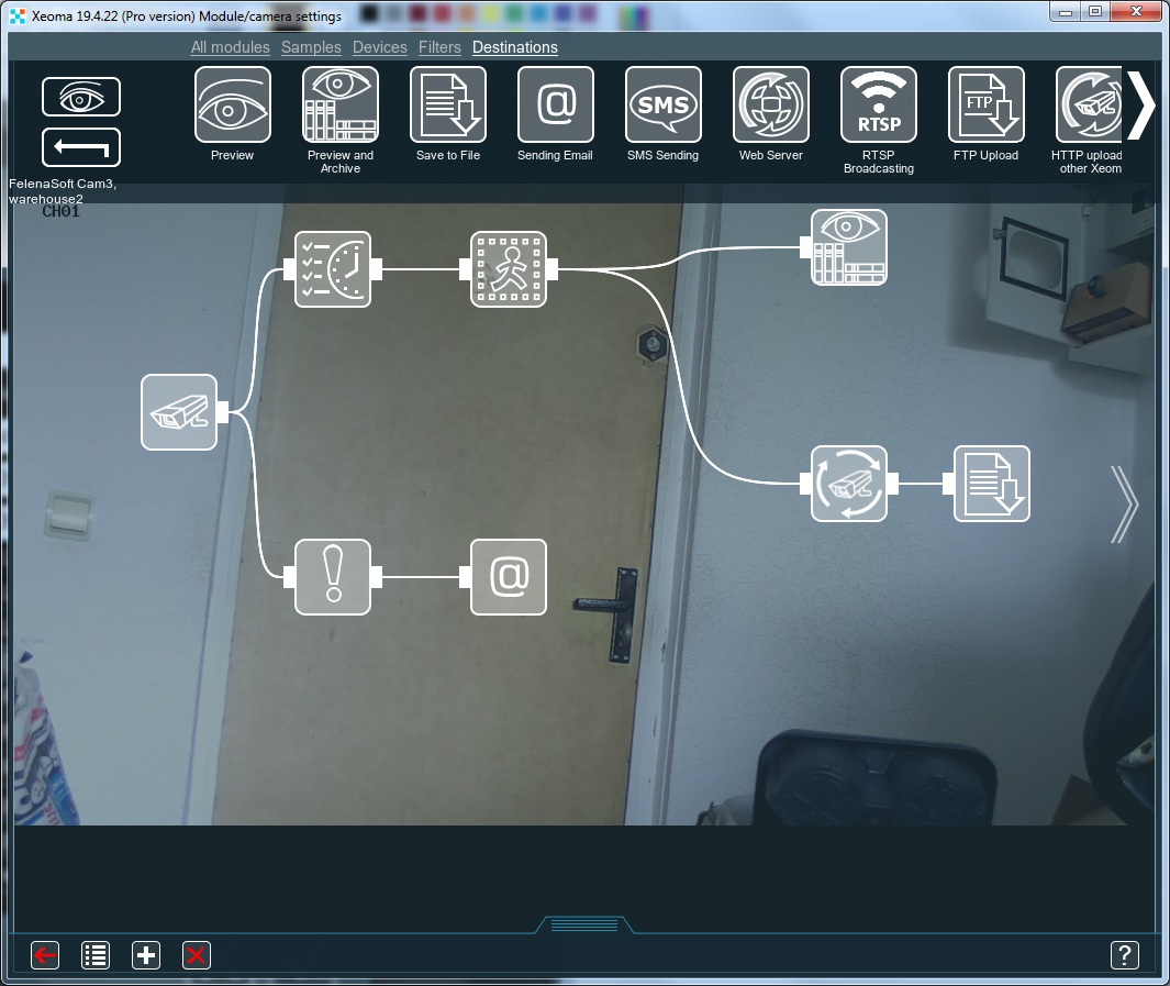 xeoma camera